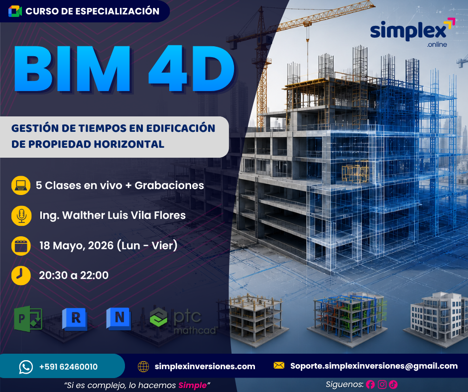 BIM 4D: Gestión de Tiempos en Edificación de Propiedad Horizontal