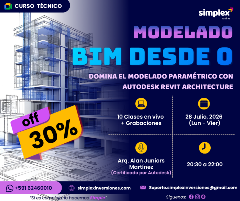 MODELADO BIM DESDE 0: domina el modelado paramétrico con Revit