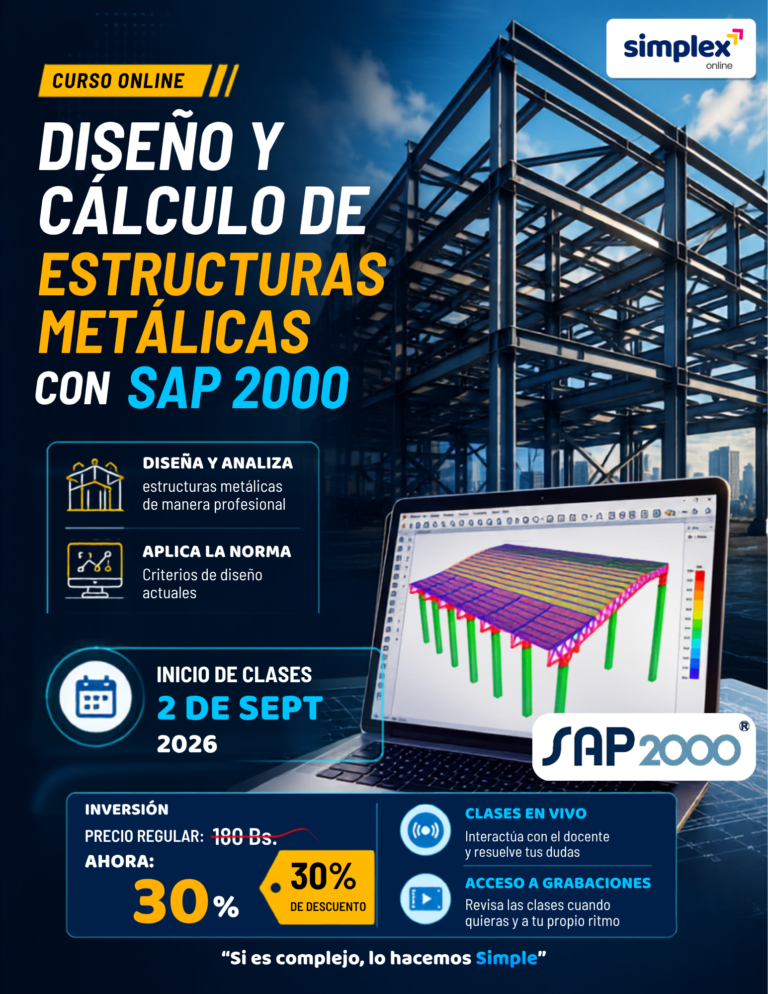 Diseño y Cálculo de Estructuras Metálicas con SAP 2000